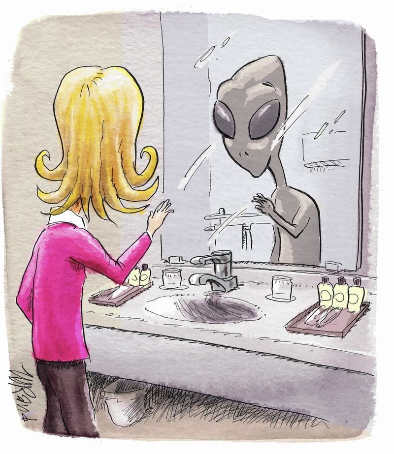 Last Word: Mirror, Mirror, You’re Clearly Off The&nbsp;Wall