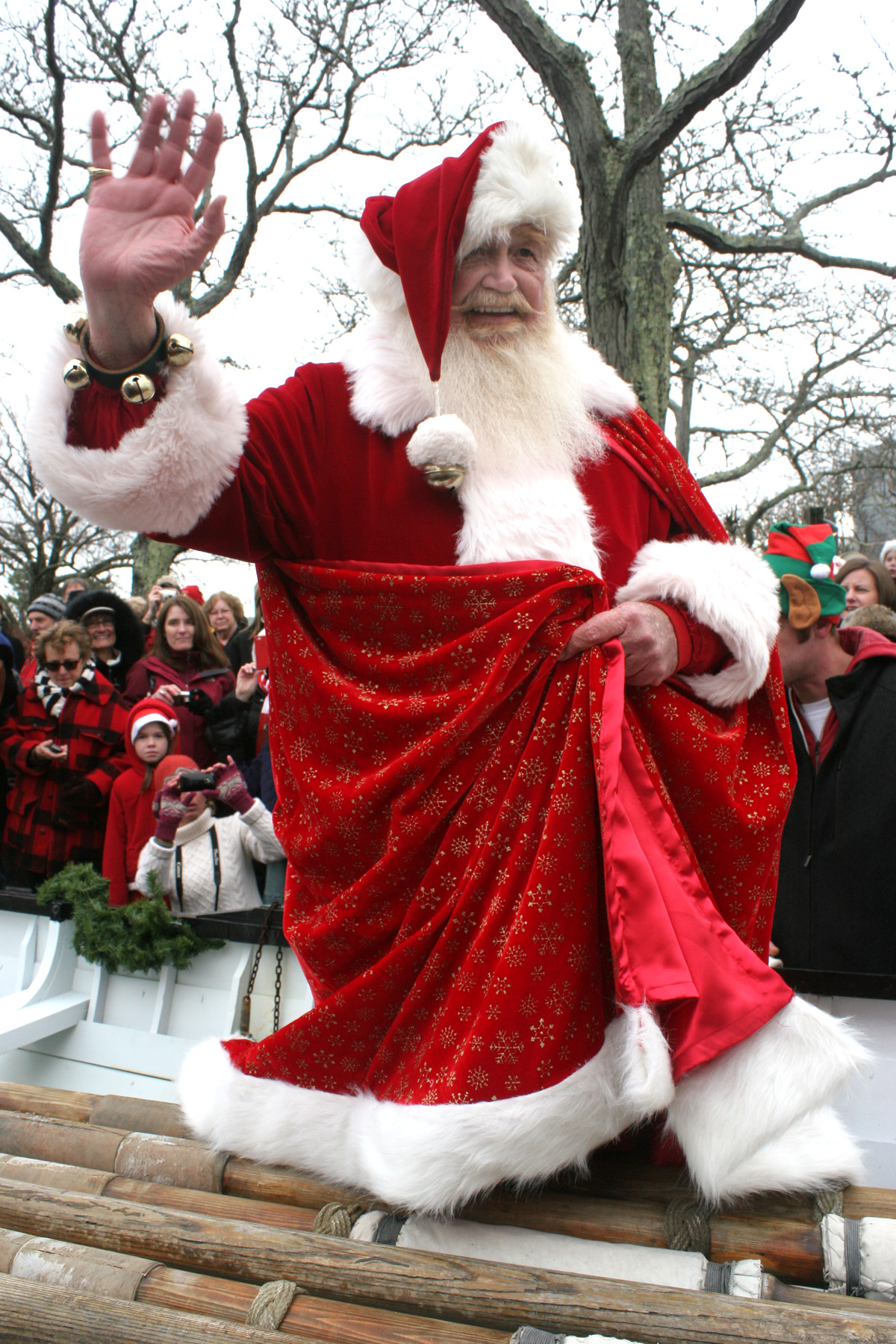 Santa in baot 2