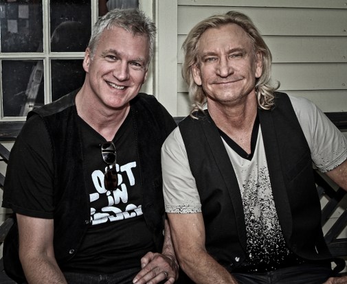 With Joe Walsh-